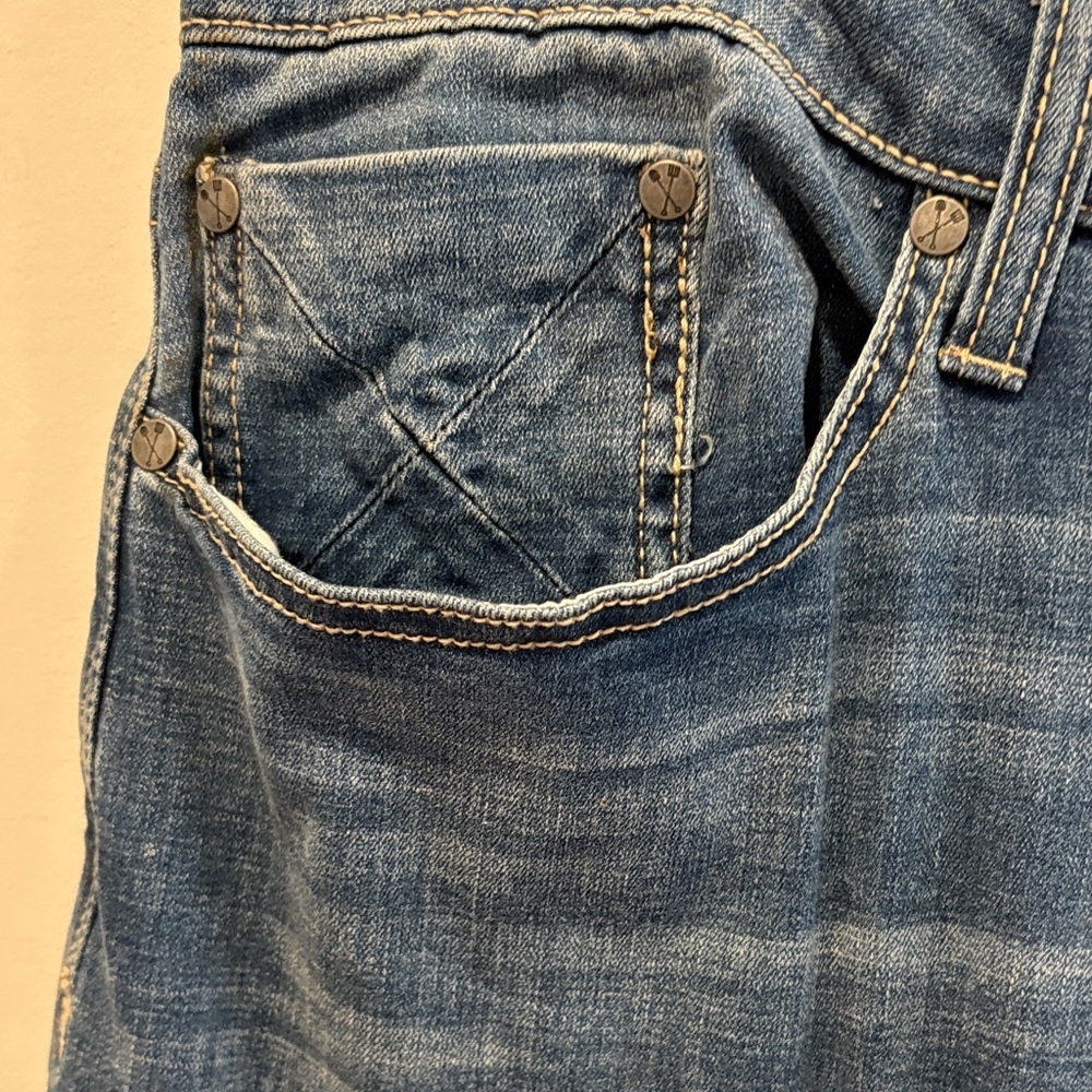 Adam Men's Relaxed Fit Indigo Jeans - Picture 4 of 7